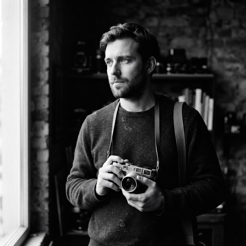 Portrait of Nikhil Sachdeva, photographer